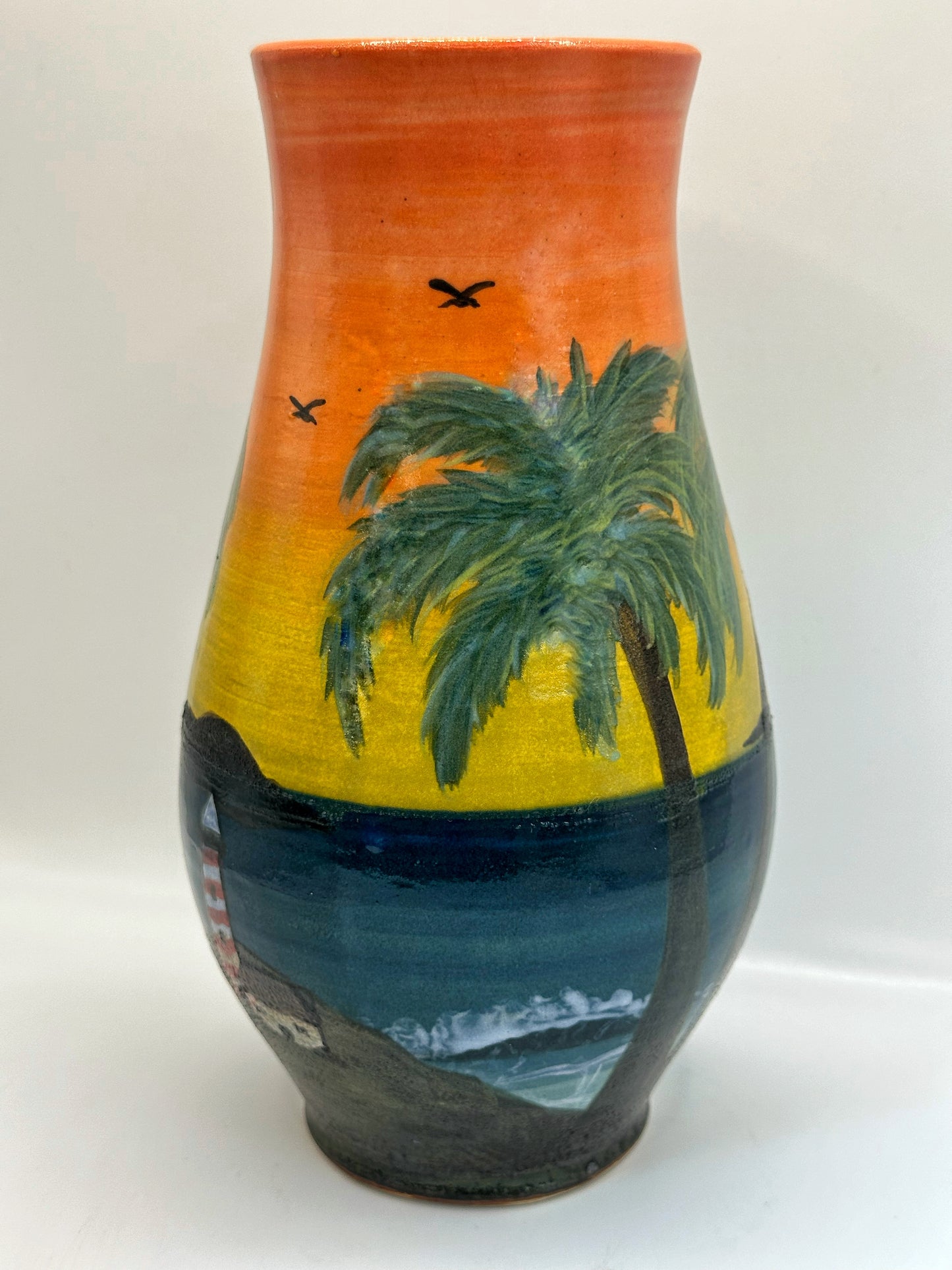 Sunset Beach Vase