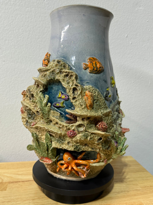 Underwater Scene Vase