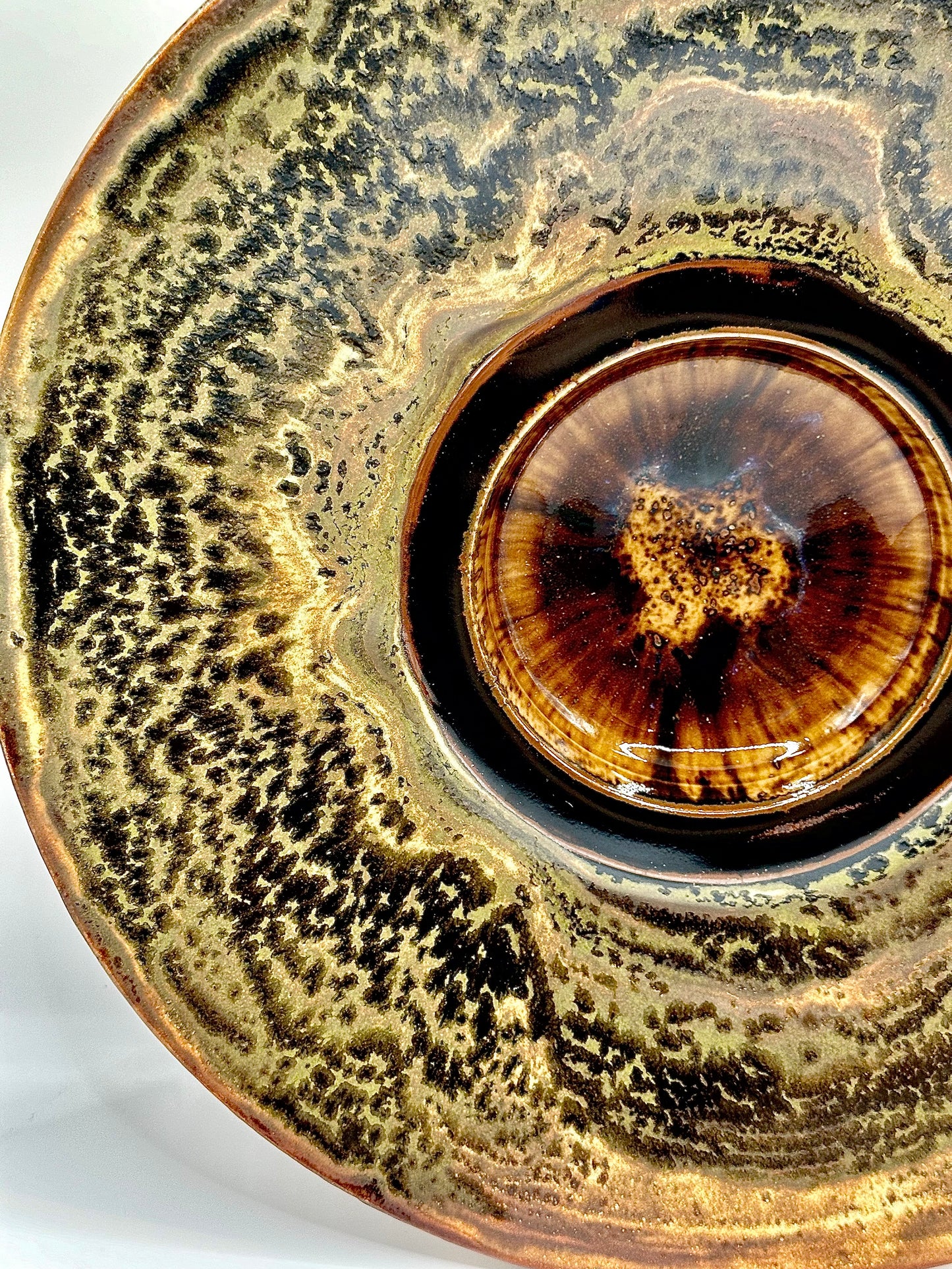 Tiger Eye ~ Hanging Wall Platter