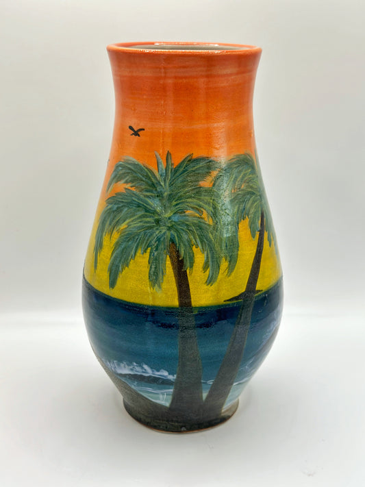 Sunset Beach Vase